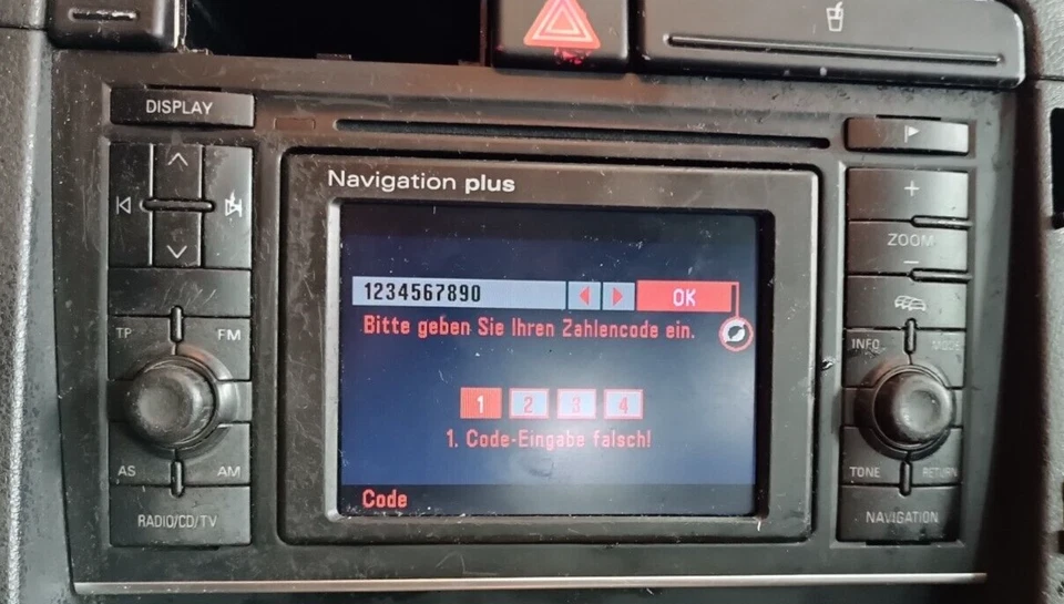 Original Audi A4 S4 8E B6 Navigation Plus Navi Rechner 8E0035192B - Bild 1 von 4