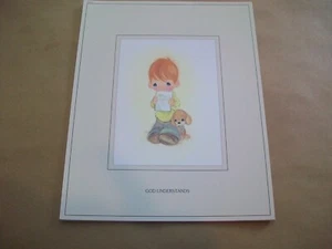 Precious Moments Sam Butcher Johnathan & David Print # PR204 AUTHENTIC - Picture 1 of 4