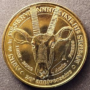 MdP 11 AUDE - SIGEAN - Réserve Africaine - N°10 - L'ORIX - 2009 - Picture 1 of 2