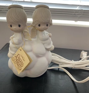 precious moments 1980 my guardian angels night light new without box - Picture 1 of 12