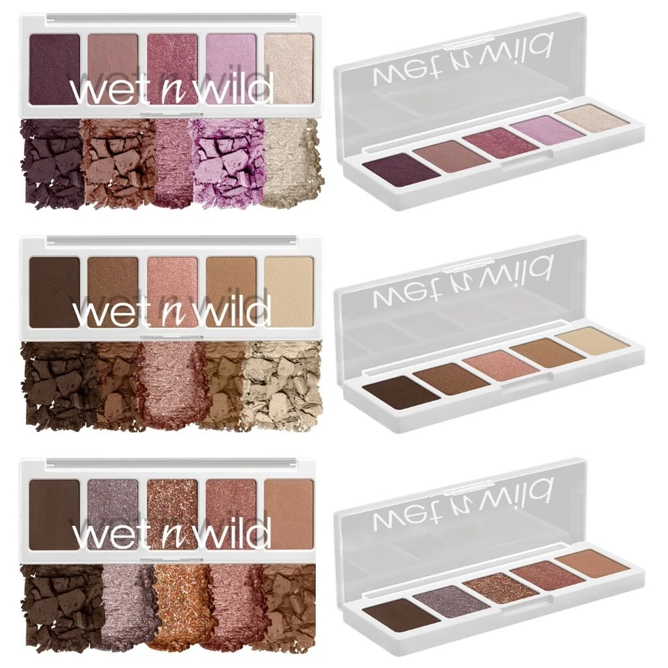 Wet N Wild Color Icon 5 Pan Eyeshadow Palette (Matte, Satin, Shimmer, Glitter) - Image 1 of 1