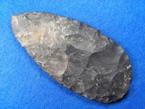 ADENA BLADE 4-1/4" OHIO Authentic Indian Relics - Picture 1 of 22