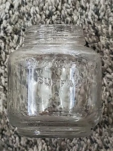 Vintage Larkin Co Company Buffalo glass jar 3" Tall - Picture 1 of 9