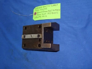 DOOSAN BMT55 TURRET TOOL HOLDER 64X64mm BOLT PATTERN. SELLING AS IS - Picture 1 of 7