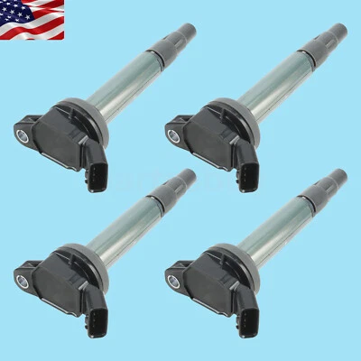 Bobinas de encendido 4 piezas 90919-02258 para Toyota Prius 2010-2014 / Prius V 2012-2017 Foto 1 de 4