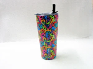 Hydrapeak Colorful Halloween Ghost 20oz. Stainless Steel Tumbler - Picture 1 of 10