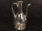 Burette à huile verseuse ancienne verre soufflé glass XVIIIème siècle