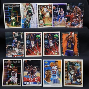 NBA Star 13 Card Lot - John Stockton Karl Malone Shawn Kemp Patrick Ewing Insert