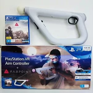 ✅ Sony PlayStation 4 PS4 PS5 PSVR VR Aim Controller Gun PS VR + Farpoint Game ✅ - Picture 1 of 24
