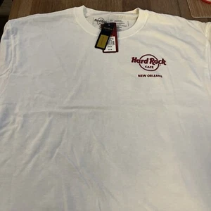 VTG 90s 00s Hard Rock Cafe T-Shirt New Orleans, LA - SIZE LARGE - Picture 1 of 8