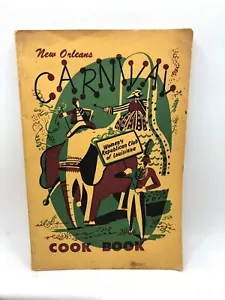 New Orleans Carnival Cook Book Women's Republican Club Louisiana 1951 - Imagen 1 de 14