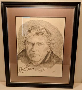 Sherrill Milnes American Opera Singer signed Sketch handsigniert ORIGINAL - Bild 1 von 4