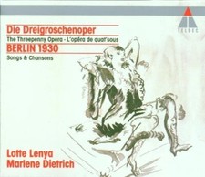 Lotte Lenya Die Dreigroschenoper-Berlin 1390 (& Marlene Dietrich)  [CD]