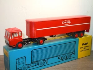 Daf 2600 Trekker met Eurotrailer Ereska - Lion Car 36 Holland 1:50 in Box *36387 - Foto 1 di 8