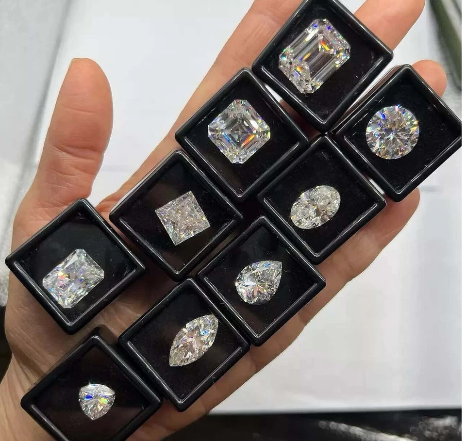 Lab Grown Every Shape Diamond CVD Loose FL-Clarity Certified Loose Diamond k - Image 1 of 2