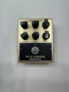 Gokko GK-36 Plexibox British Overdrive Distortion Guitar Effect Pedal - Picture 1 of 7