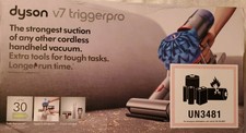 Dyson V7 Trigger Pro Cordless Handheld Vacuum Cleaner Blue Vac Triggerpro NEW
