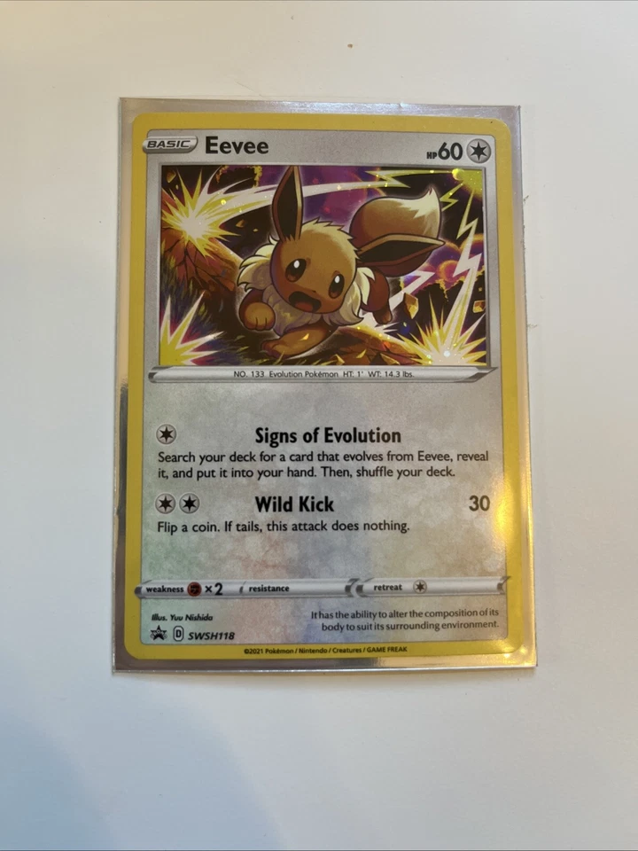 Eevee SWSH118: Sword & Shield Promo Cards Holo - Image 1 of 1