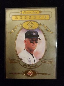 2001 PACIFIC PRIVATE STOCK RESERVE CAL RIPKEN JR RARE SSP Case Hit!
