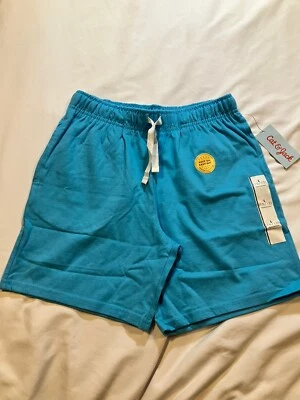 Cat & Jack Unisex Shorts Size Small (6/7) Light Blue Flexible Drawstring - Image 1 of 4