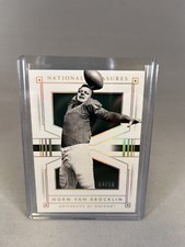 2016 Panini National Treasures Collegiate Norm Van Brocklin Century Gold 04/10.