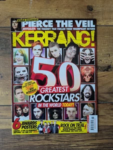 Kerrang! 1626 The 50 Greatest Rockstars, Pierce The Veil, 6 K! Awards Posters - Picture 1 of 8