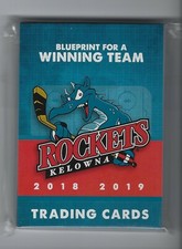 2018-19 Kelowna Rockets (WHL) complete 28 card set 