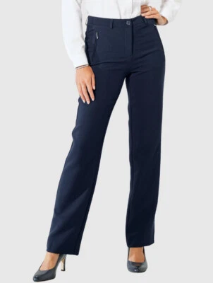 NEU ELEGANTE BUSINESS KOMBISTYLE HOSE STRETCH GR 54 PAOLA! marine blau *59226757