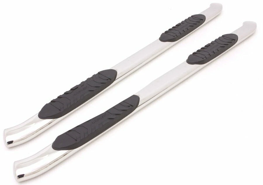 Lund 23710562 Oval Curved Nerf Bars for 2007-2019 Chevy Silverado 3500, Crew Cab - Image 1 of 1