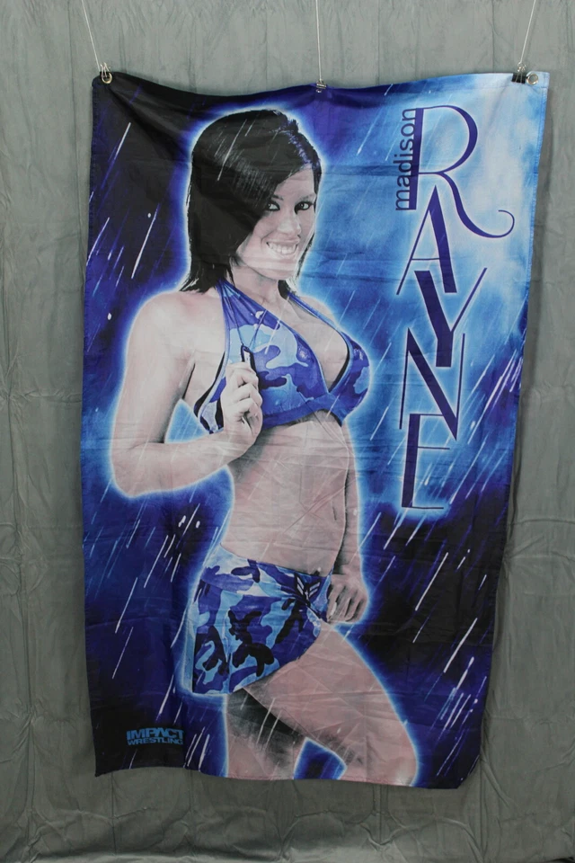 Bandera de lucha libre de impacto TNA - División Madison Rayne Knockouts - Bandera de una cara Foto 1 de 4