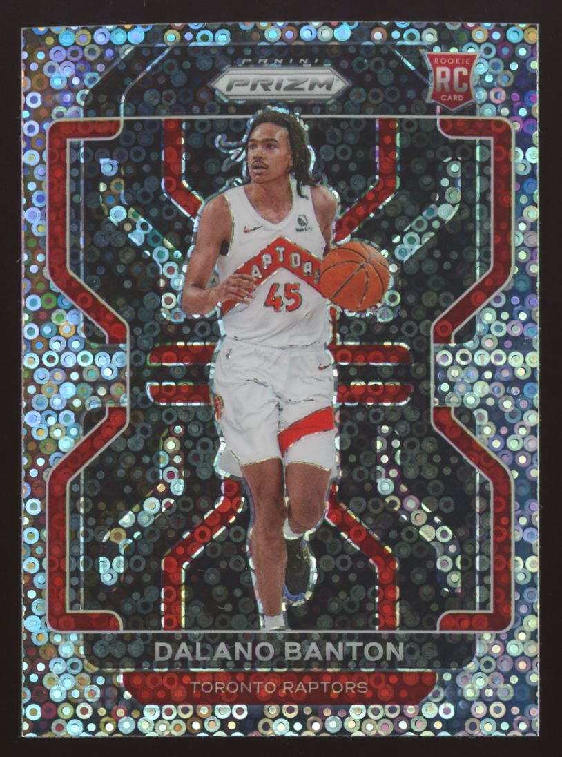 2021-22 Prizm Dalano Banton #328 RC Fast Break