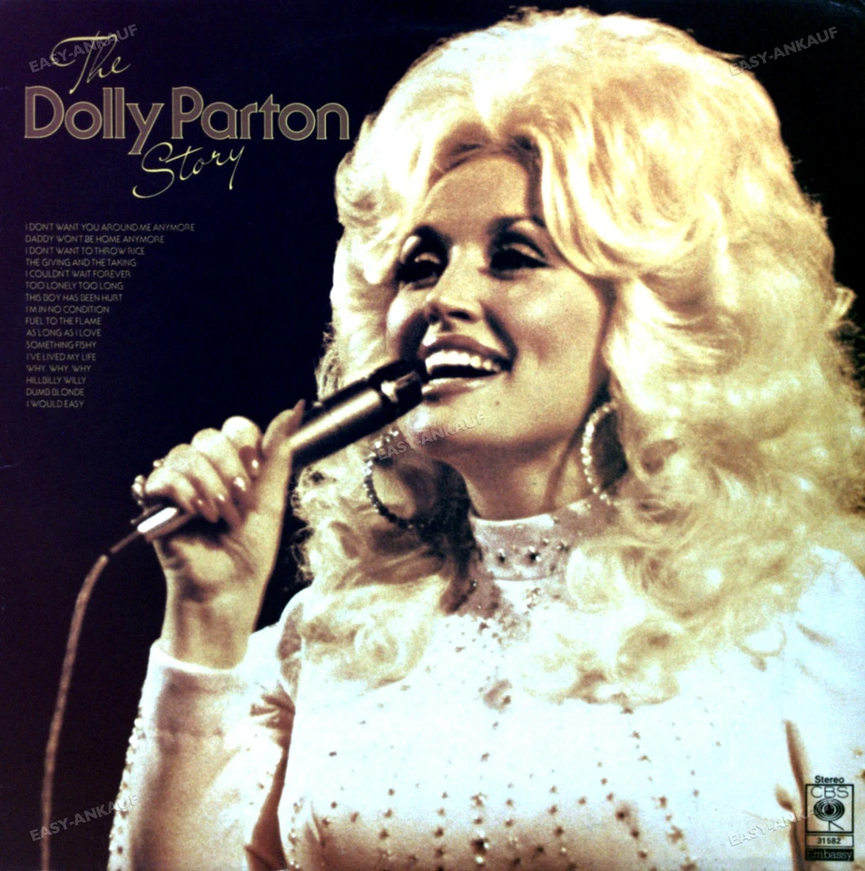 Dolly Parton - The Dolly Parton Story LP (VG/VG) . - Image 1 of 1