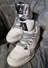 Jordan Flight White/Pearl Grey Shoes Used UK size 10.5