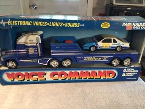 Vintage Buddy l Goodyear Voice Command Race Car Hauler Semi Truck NASCAR GM-45 - Picture 1 of 2