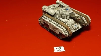 Schmo-Painted 40k Imperial Guard 2nd Edition Hellhound Whitewash Camo  Lot39  - Image 1 of 4
