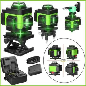 16, 12 Lines 4D Laser Level green line Self Levelling 360 Horizontal And Vert... - Picture 1 of 11