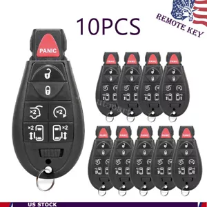 Lot10 For 2008-2020 Dodge Grand Caravan Chrysler Town Country Remote Car Key Fob - Picture 1 of 9