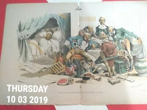 (Pgasteelers1)Giudice Politico Carta Satrica Aprile 1892 Partito Democratico Ciarlatani - Foto 1 di 11