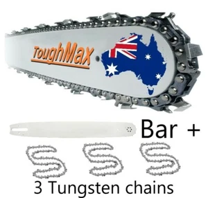 Husq 20 " 1xBar HV20-58 3xTungsten Carbide Chainsaw Chain 3/8 .058 72DL ToughMax - Picture 1 of 8