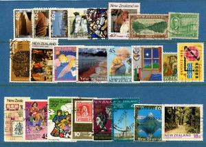 BR45 New Zealand 1946-… 24v used Bvirds Christmas Music Stamp on Stamp - Picture 1 of 1