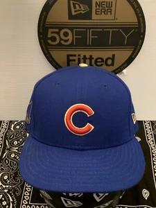 Chicago Cubs 2016 World Series Champions MLB New Era 59fifty Fitted Size 7 1/4 - Picture 1 of 5