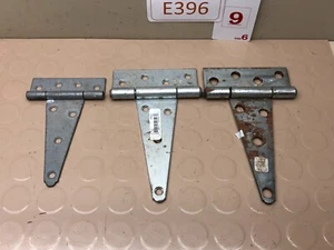 Vintage T-Hinge Lot of 3 - T-Strap Barn Door Gate Shed Salvage - Picture 1 of 10