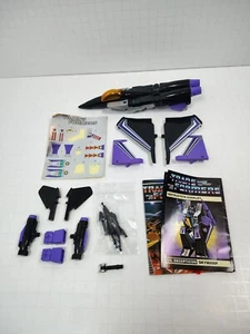 Transformers G1 Vintage Seeker Jet Skywarp Solid Complete Instructions Stickers - Picture 1 of 6