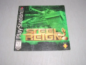 Steel Reign (Sony Playstation 1 PS1 PSX) Manual de instrucciones original - Imagen 1 de 2