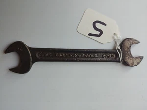Markenlos Spezialstahl West Germany 3/8W x 5/16W Maulschlüssel. - Bild 1 von 2