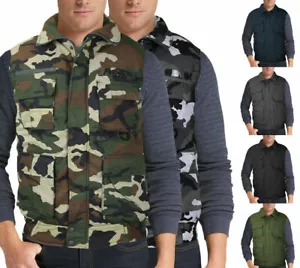 Men's Multi Pocket Premium Military Tactical Hunting Fishing Utility Zip Up Vest - Picture 1 of 10