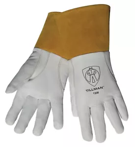 GROSSE Tillman 1338 Top Grain Ziegenfell WIG Schweißhandschuhe mit 4" Manschette - Bild 1 von 1