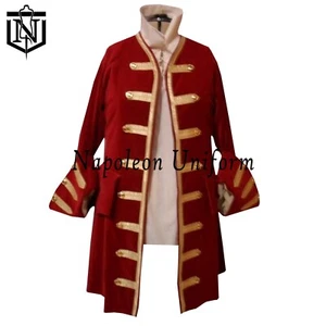 Newly Maroon Medieval Velvet Robe, Herjolfsnes (nr 63) 1350-1450 Quick Shipping - Picture 1 of 2