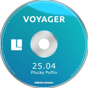 Voyager 25.04 LTS 64bit Live Bootable Installation DVD Linux Operating System - Picture 1 of 2