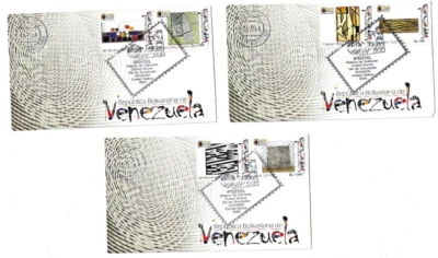 Venezuela: 2006; Scott 1671, 5 official FDC, Jesus Soto painter-sculptor EBV425 - Image 1 of 2
